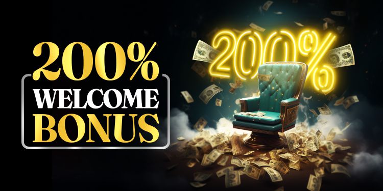 200% Welcome Bonus in a Golden Week