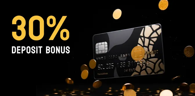 30 %  بونوص إيداع