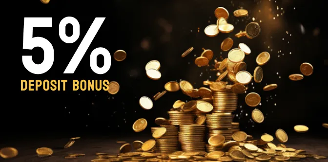 5 %  بونوص إيداع