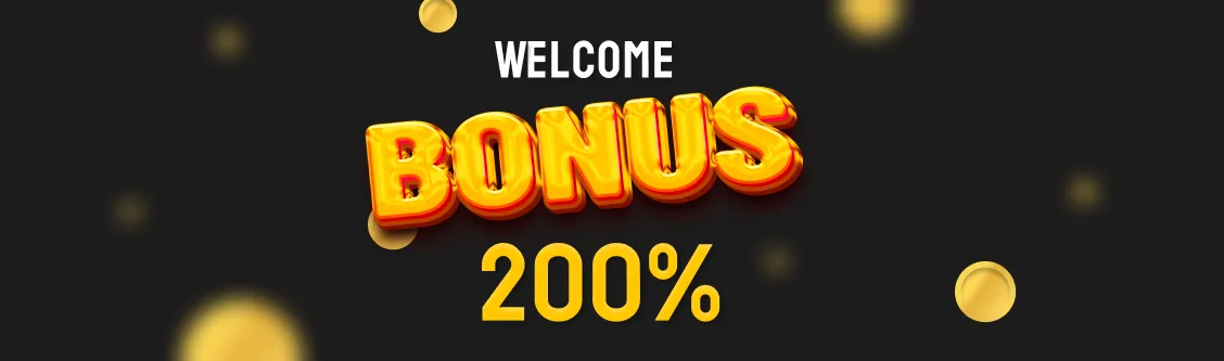 ٢٠٠ % بونوص ترحیب